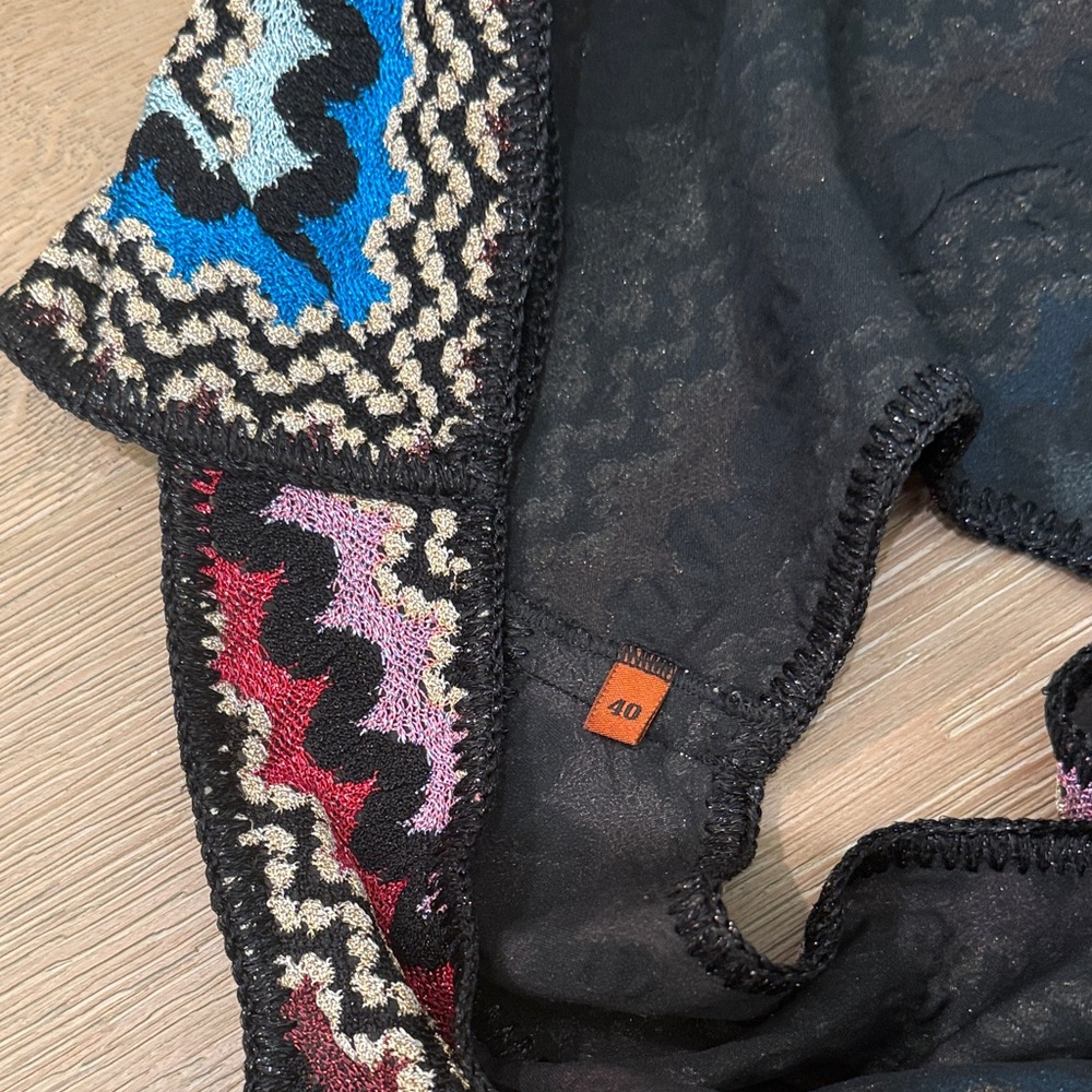 Authentic Missoni Multicolor Zigzag Mini Dress - image 4